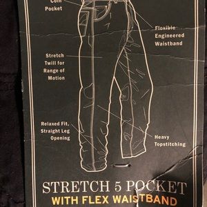 G.H Bass For Hard Service Stretch 5 Pocket Pants